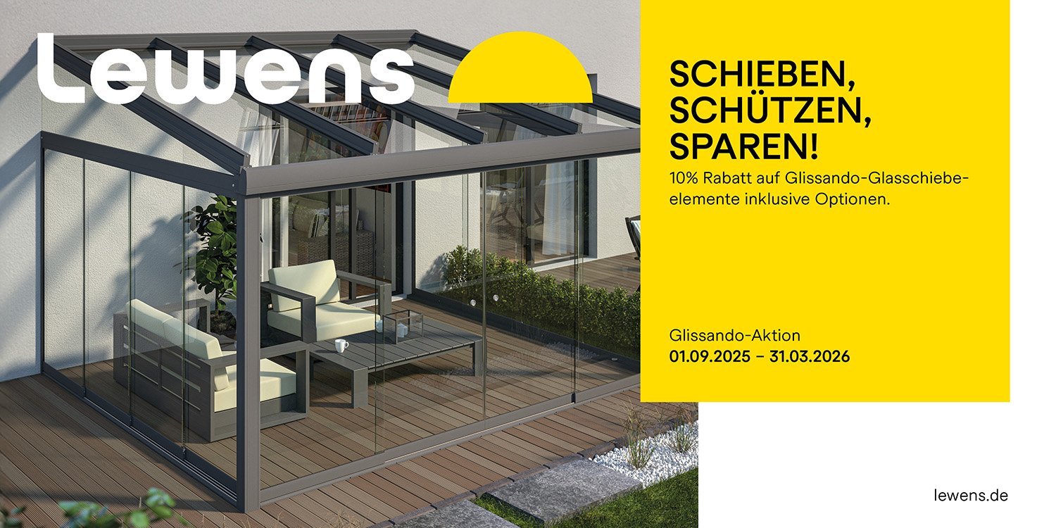 Lewens Glissando-Aktion Banner